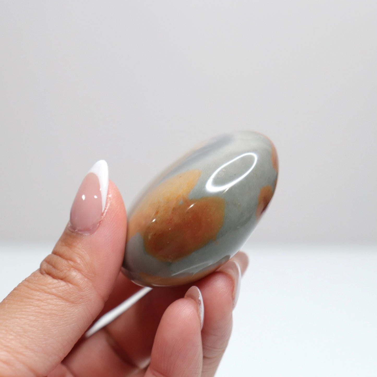Polychrome Jasper Palm Stone | 21