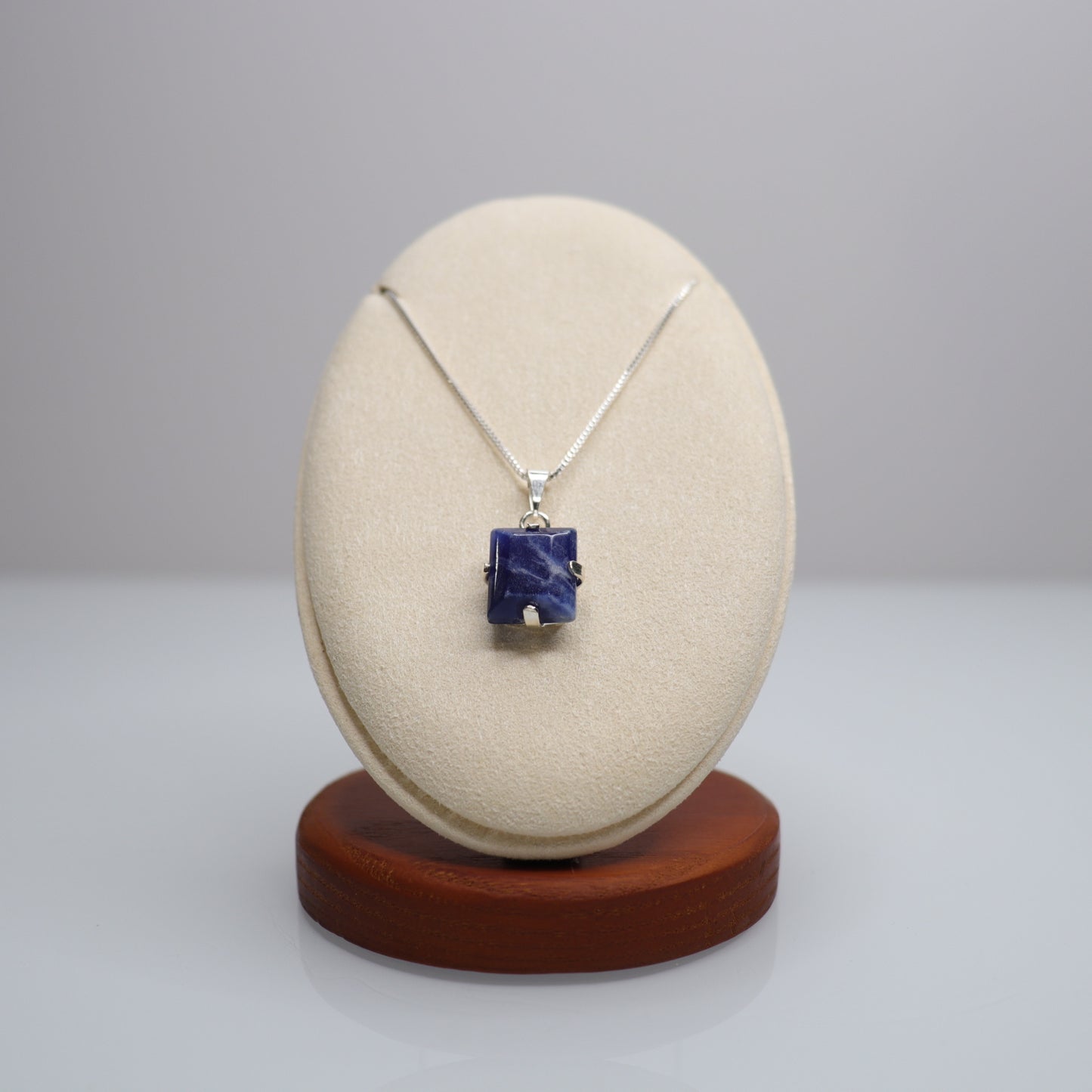 Sterling Silver Sodalite Necklace | 1