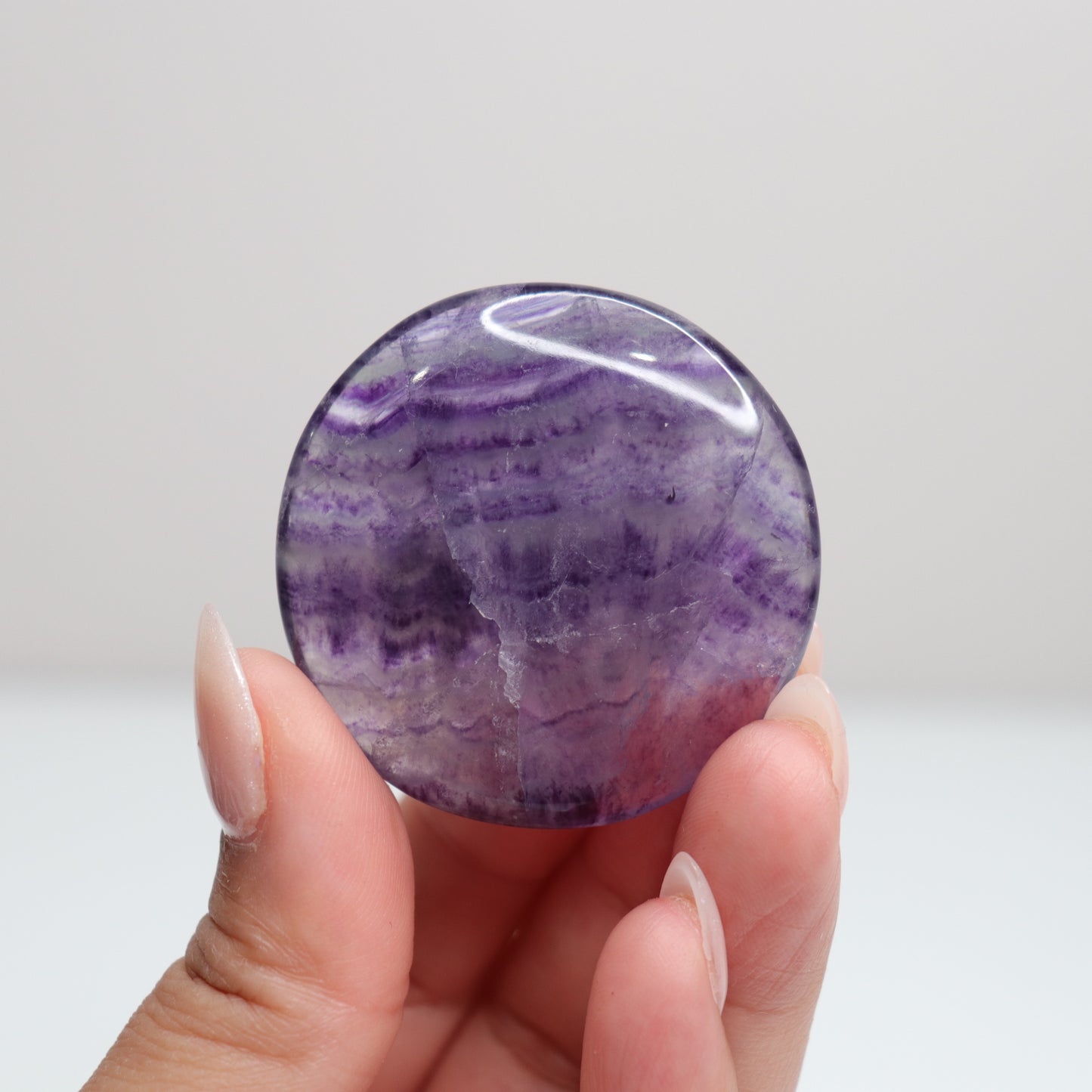 Fluorite Flat Stone | 59