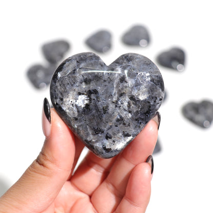Larvikite Hearts