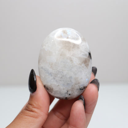 Rainbow Moonstone Palm Stone 61