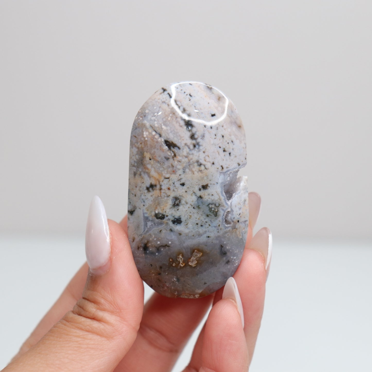 Sea Jasper Palm Stone | U