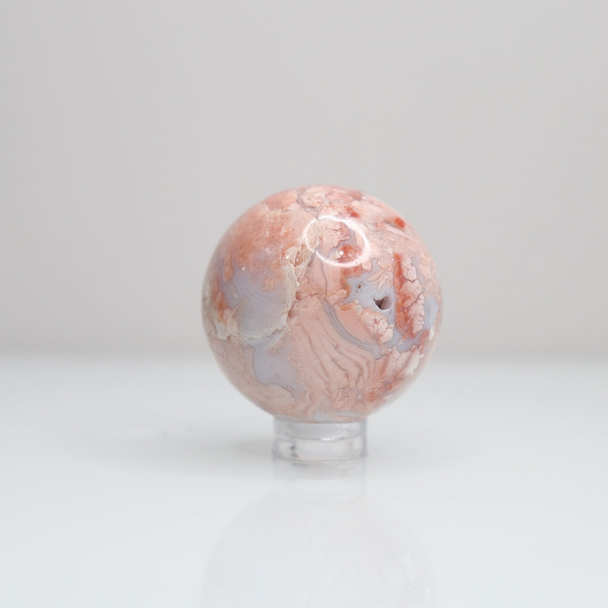 Pink Agate Sphere | 83