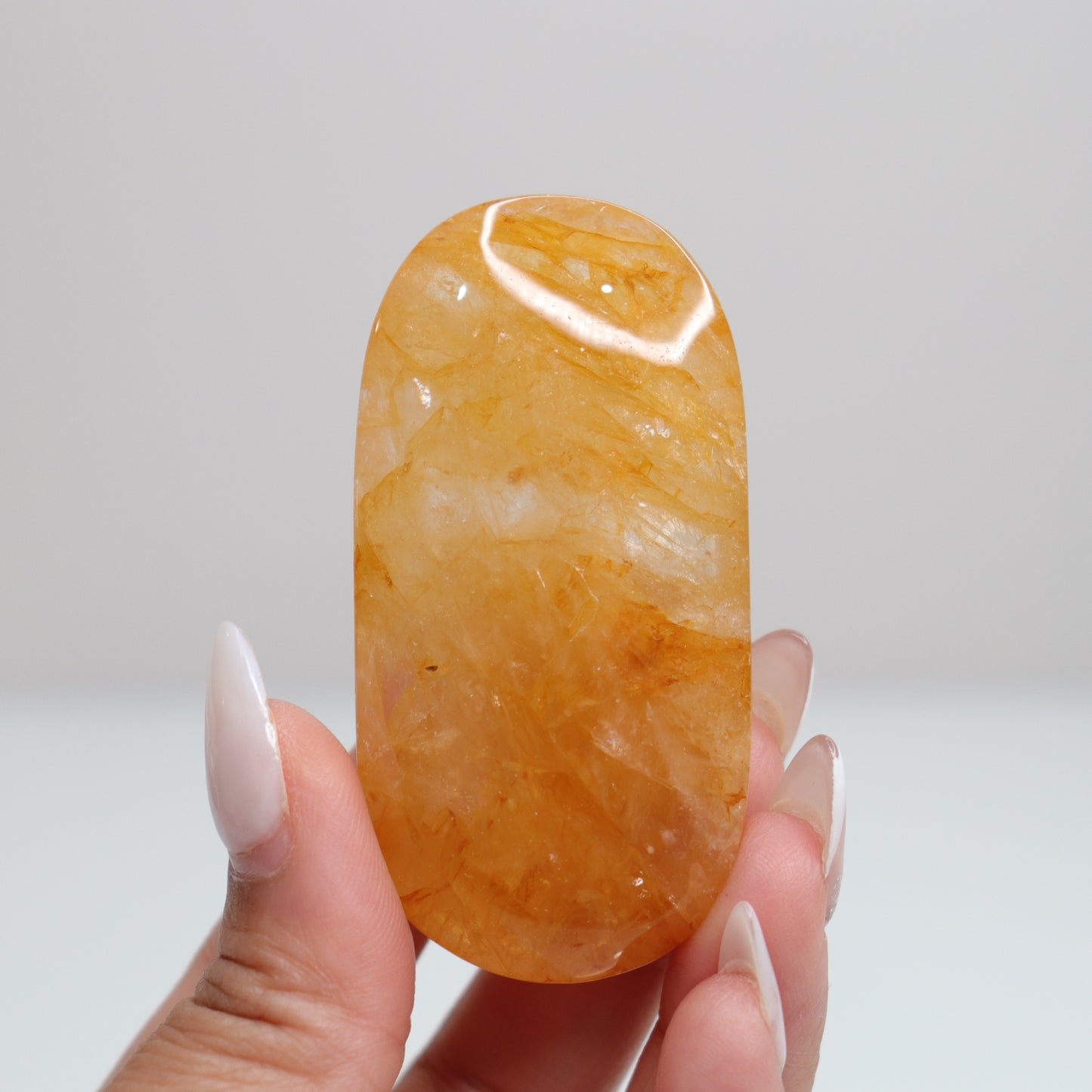 Golden Healer Palm Stone 26