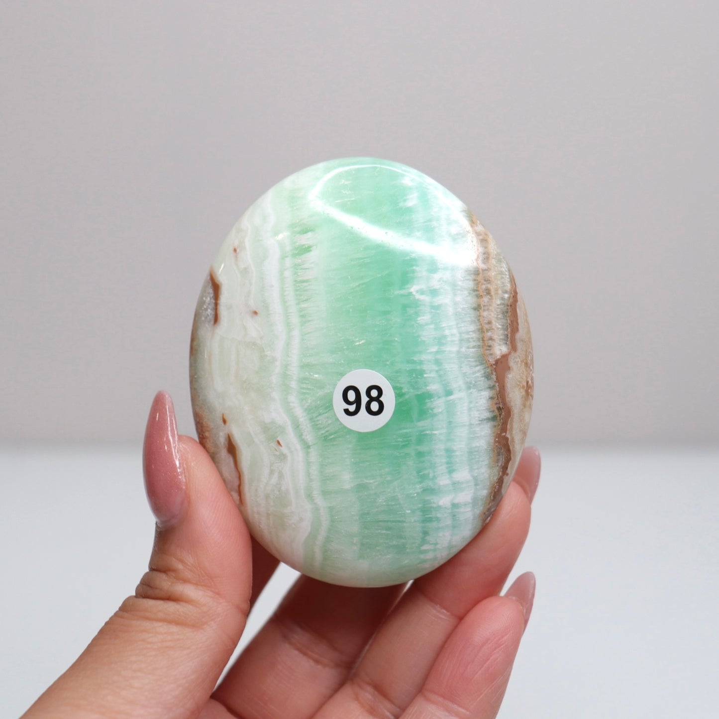 Caribbean Calcite Palm Stone | 98