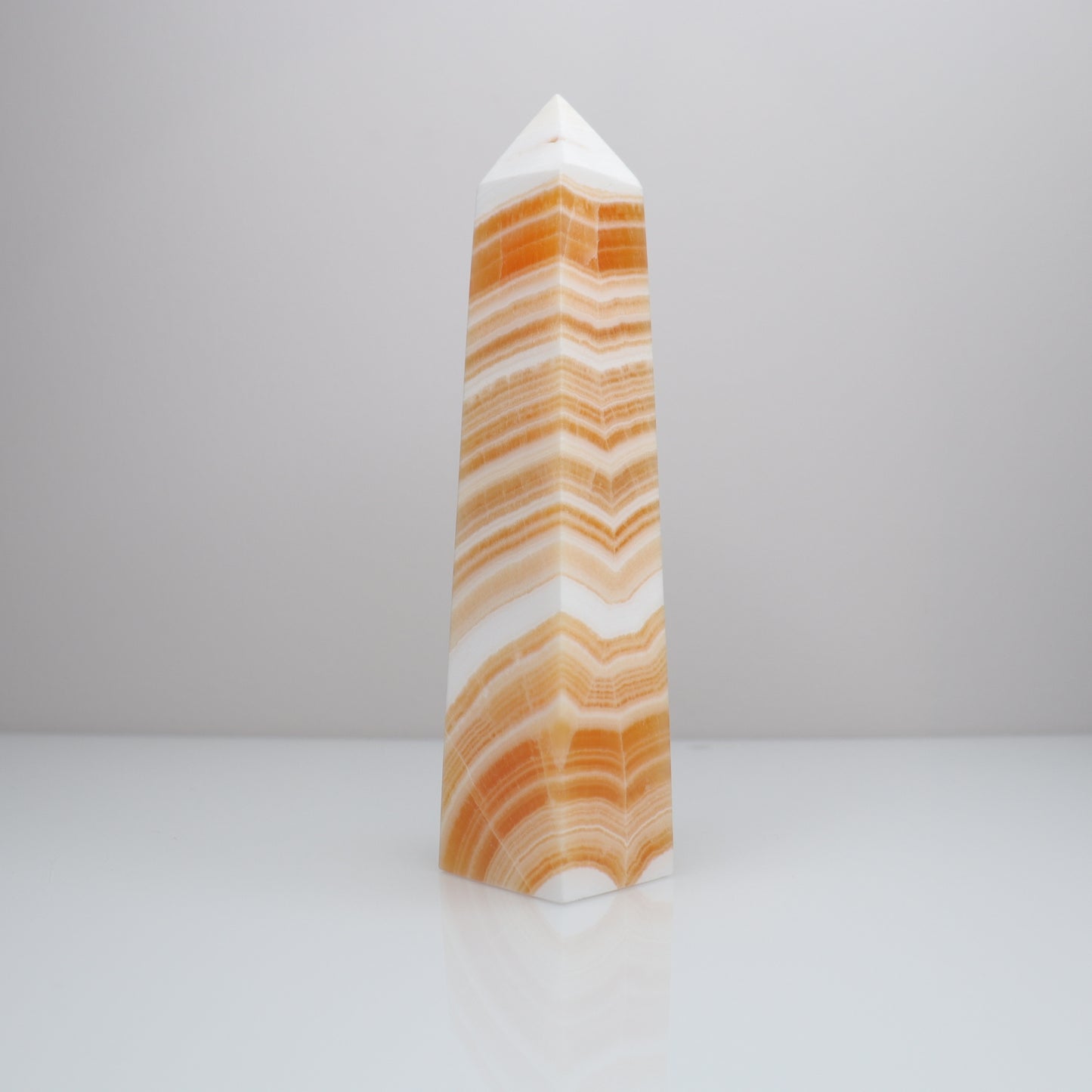 Orange Calcite Tower | Large*