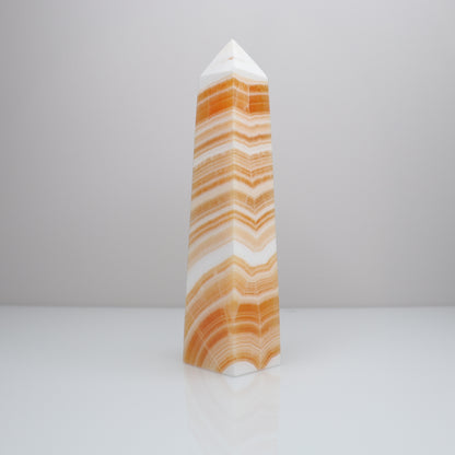 Orange Calcite Tower | Large*