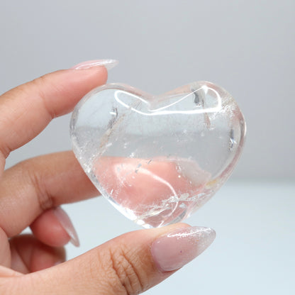 Clear Quartz Heart | 2