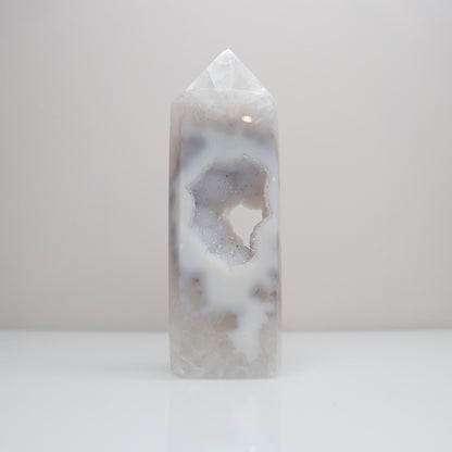 Druzy Agate Tower | D