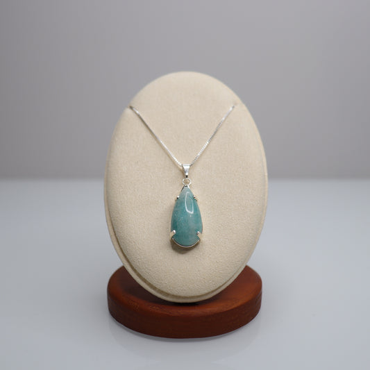 Sterling Silver Amazonite Necklace | 3