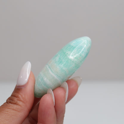 Caribbean Calcite Palm Stone | G