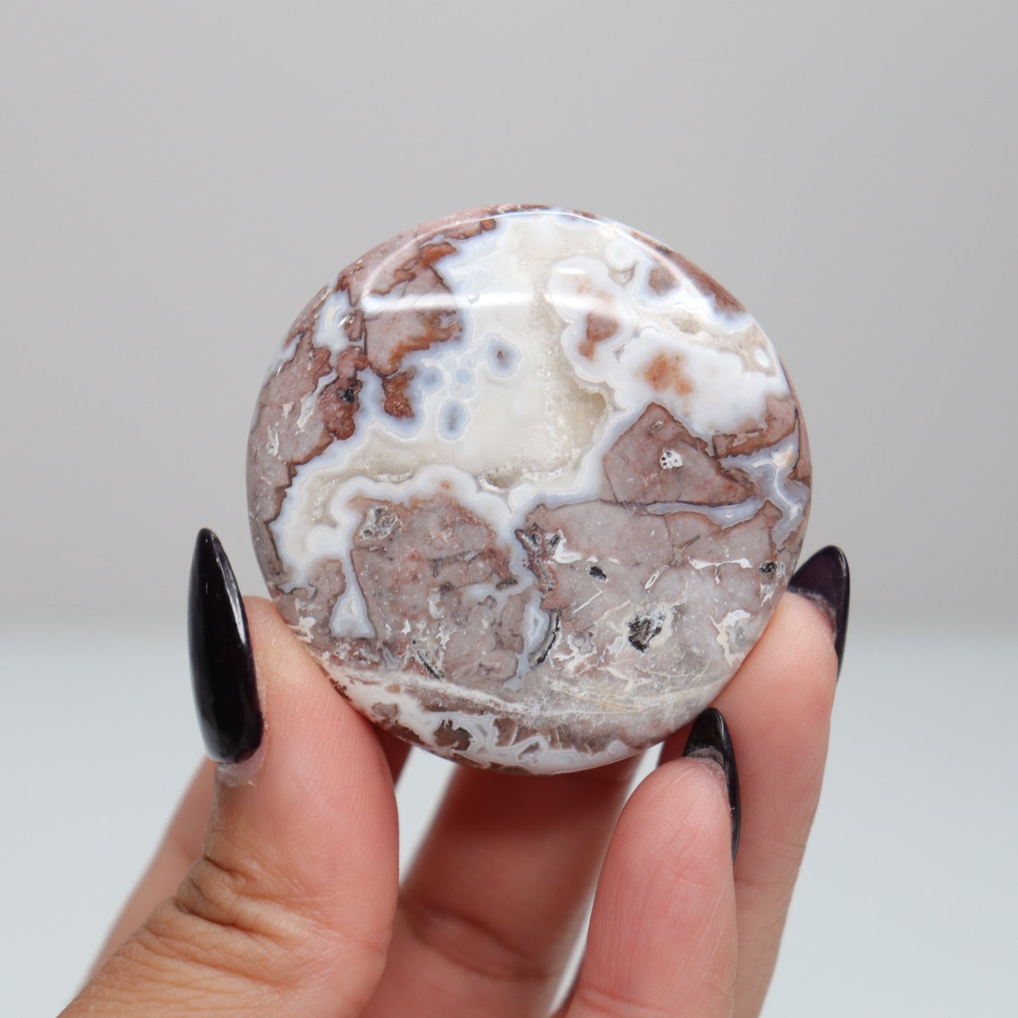 Sangria Agate Flat Stone | 22