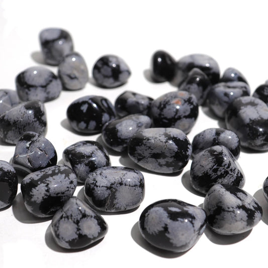Snowflake Obsidian Tumbles