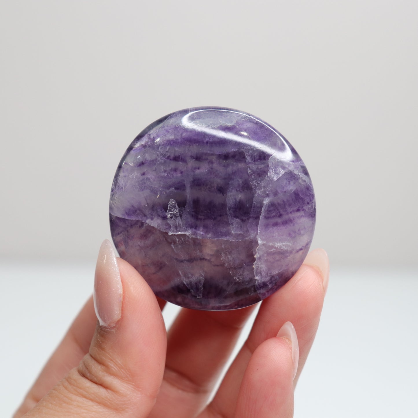 Fluorite Flat Stone | 62