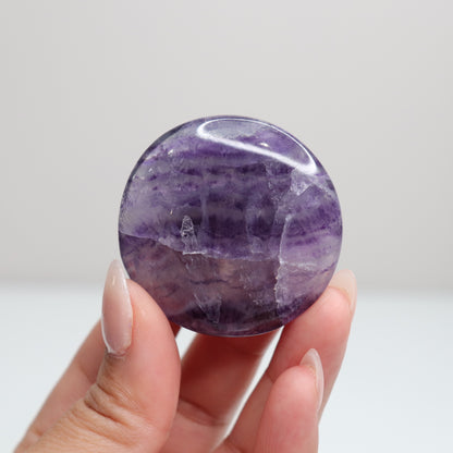 Fluorite Flat Stone | 62