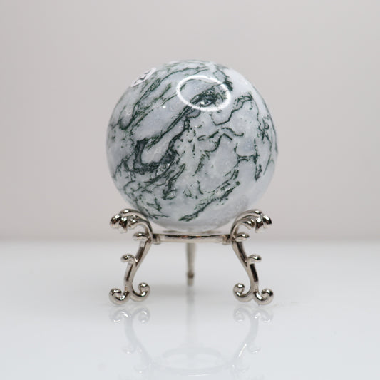 Moss Agate Sphere | 22