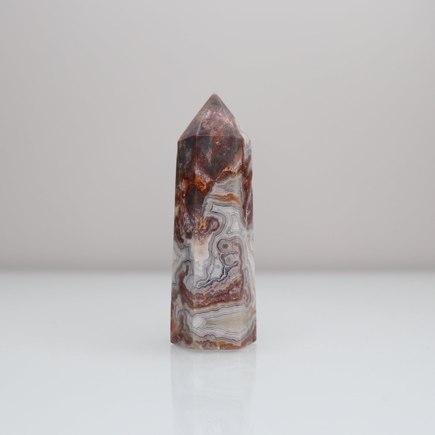Crazy Lace Agate Tower 10