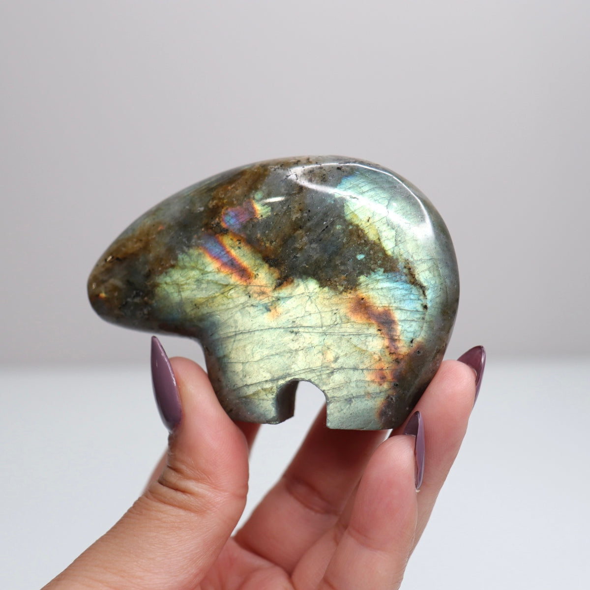 Labradorite Bear 5