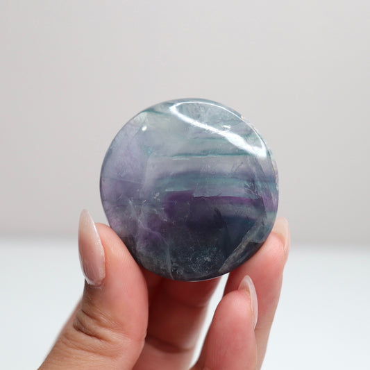 Fluorite Flat Stone | 51
