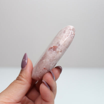 Pink Amethyst Palm Stone | 24
