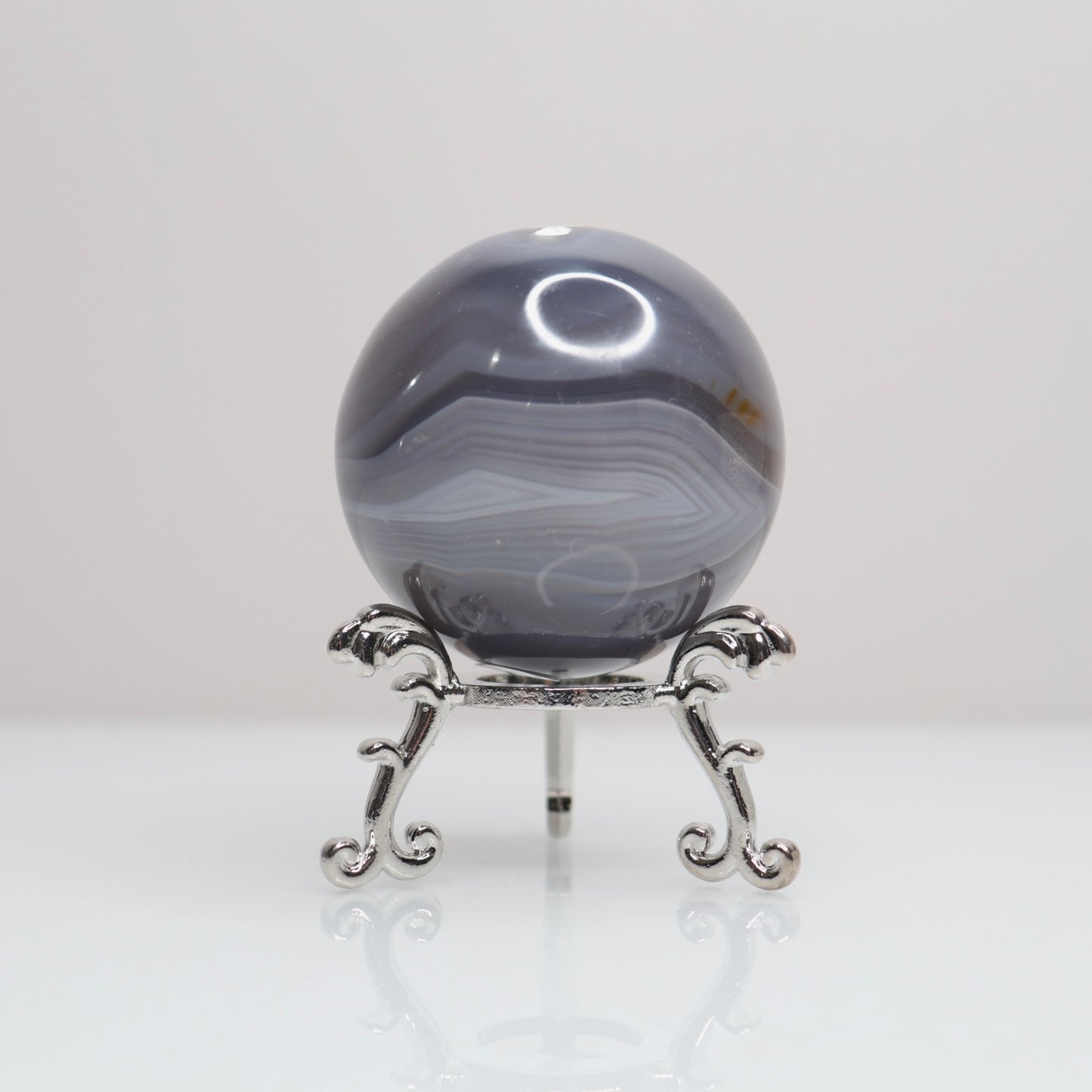 Orca Agate Sphere | 42