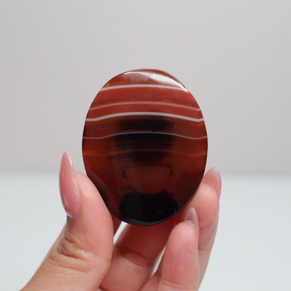 Sardonyx Palm Stone 53