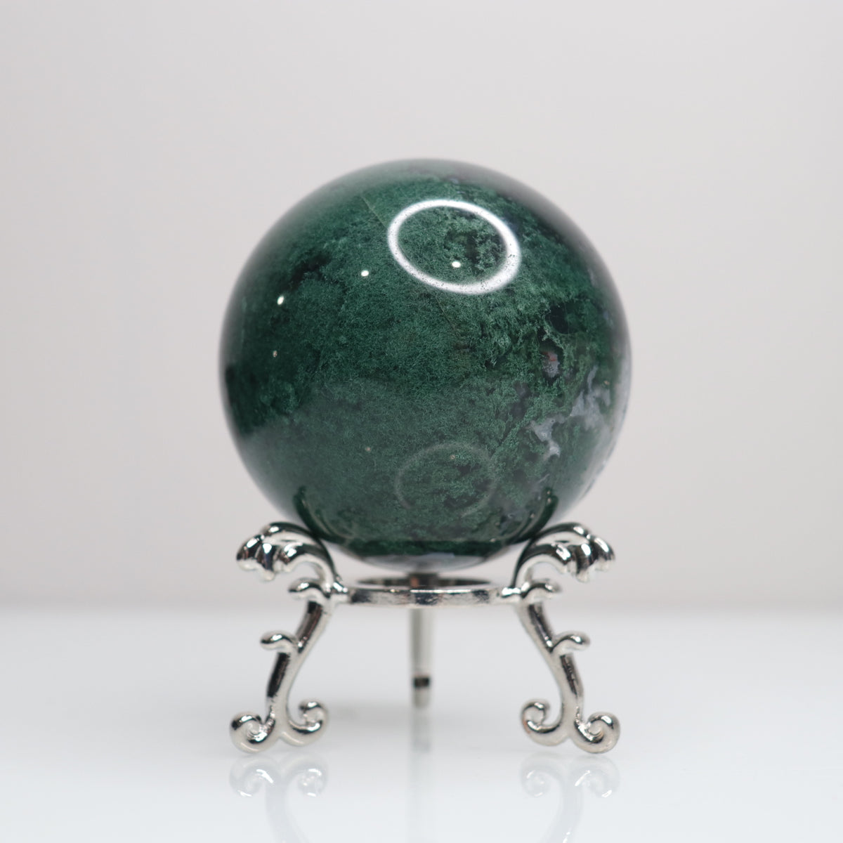 Moss Agate Sphere | 9
