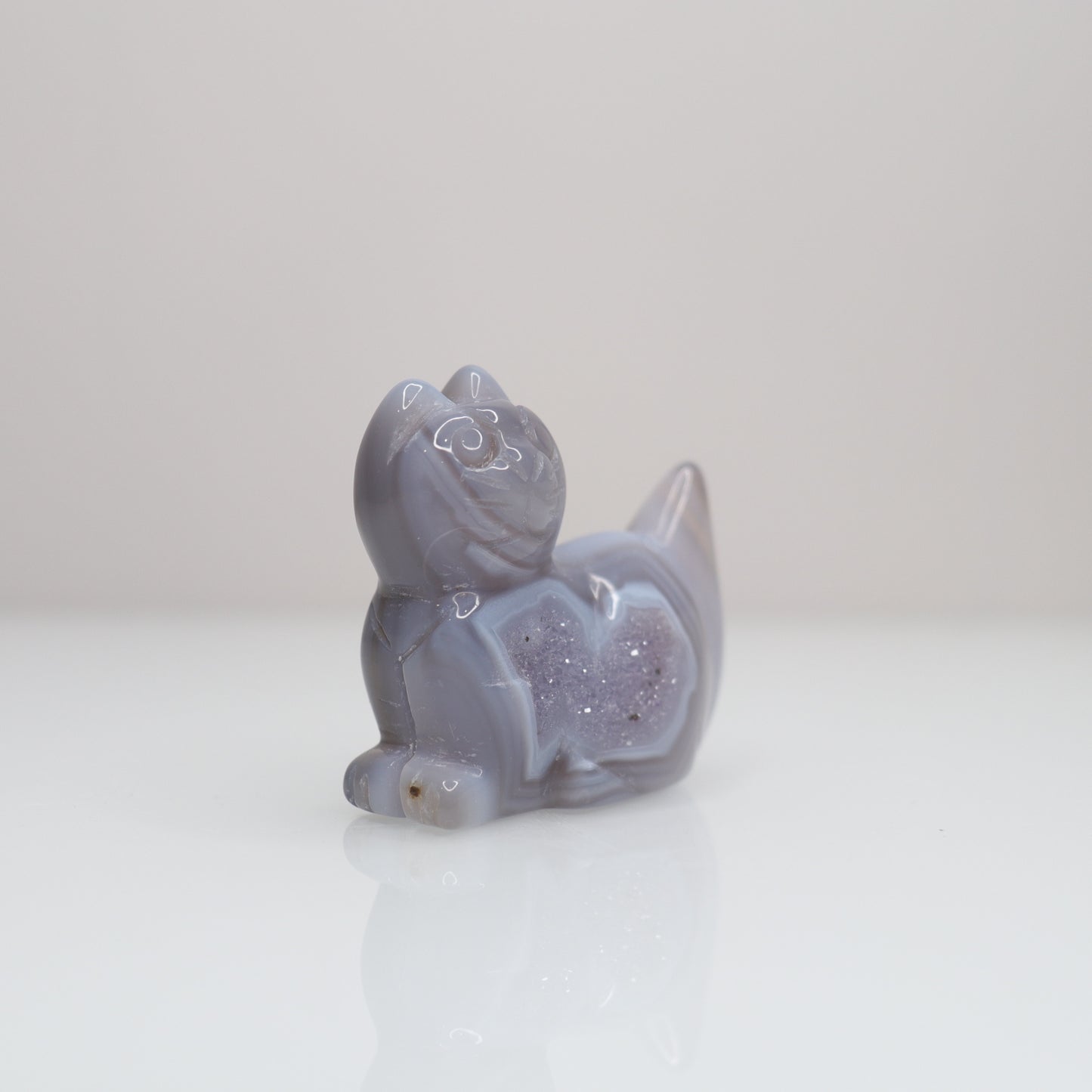 Druzy Agate Cat | B