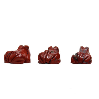 Red Jasper Frogs | 1.5"