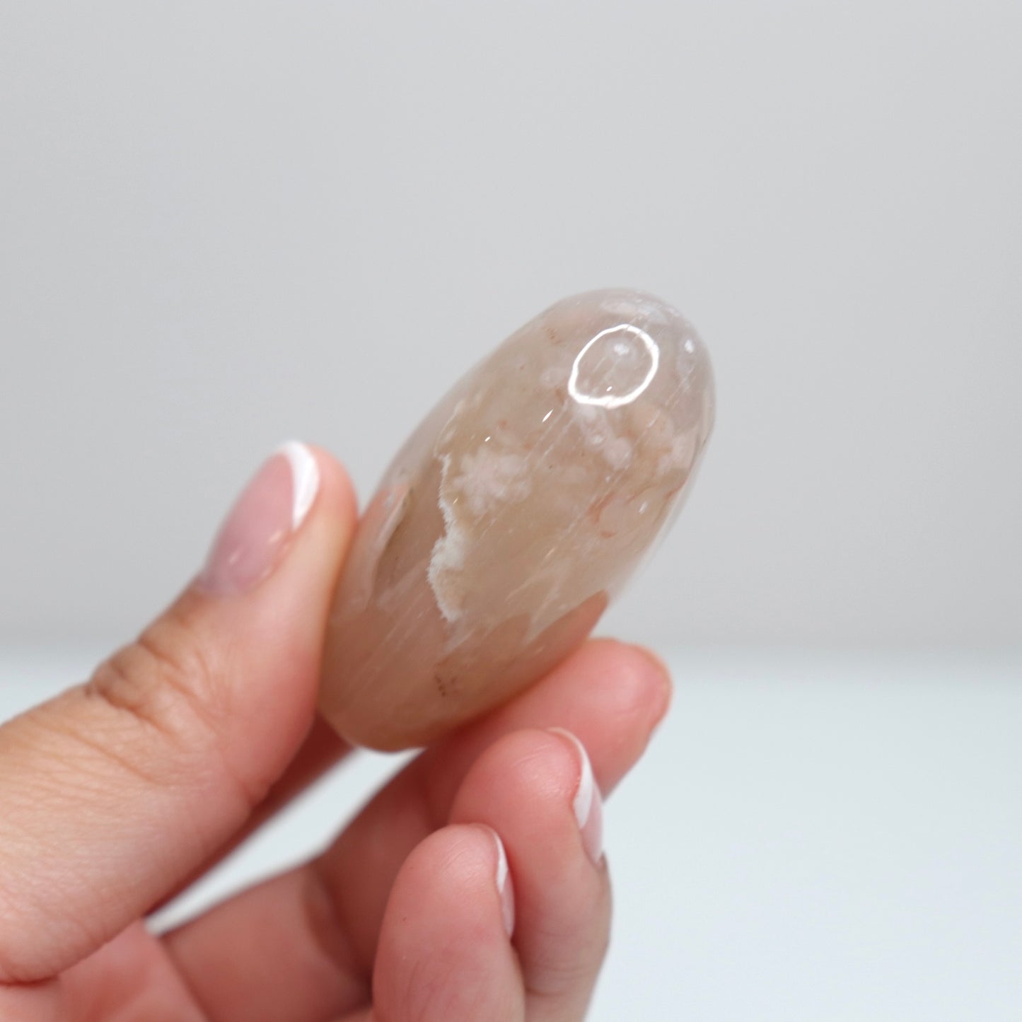 Flower Agate Heart | 43