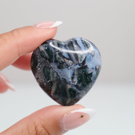 Ocean Jasper Heart | J