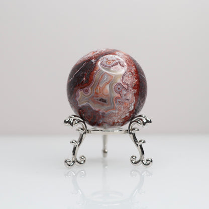 Mexican Lace Agate Sphere | 15