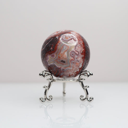 Mexican Lace Agate Sphere | 15