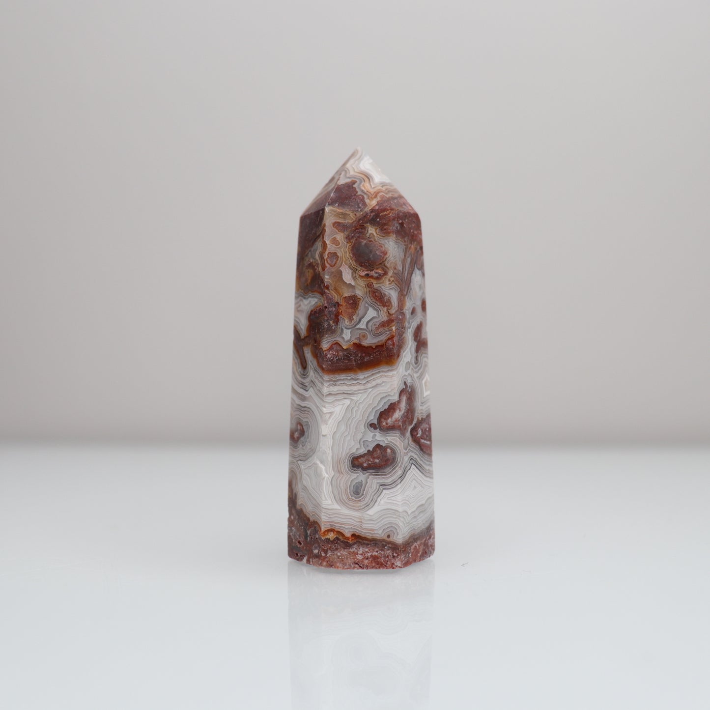 Crazy Lace Agate Tower 6