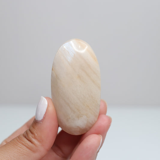 Moonstone Palm Stone | B