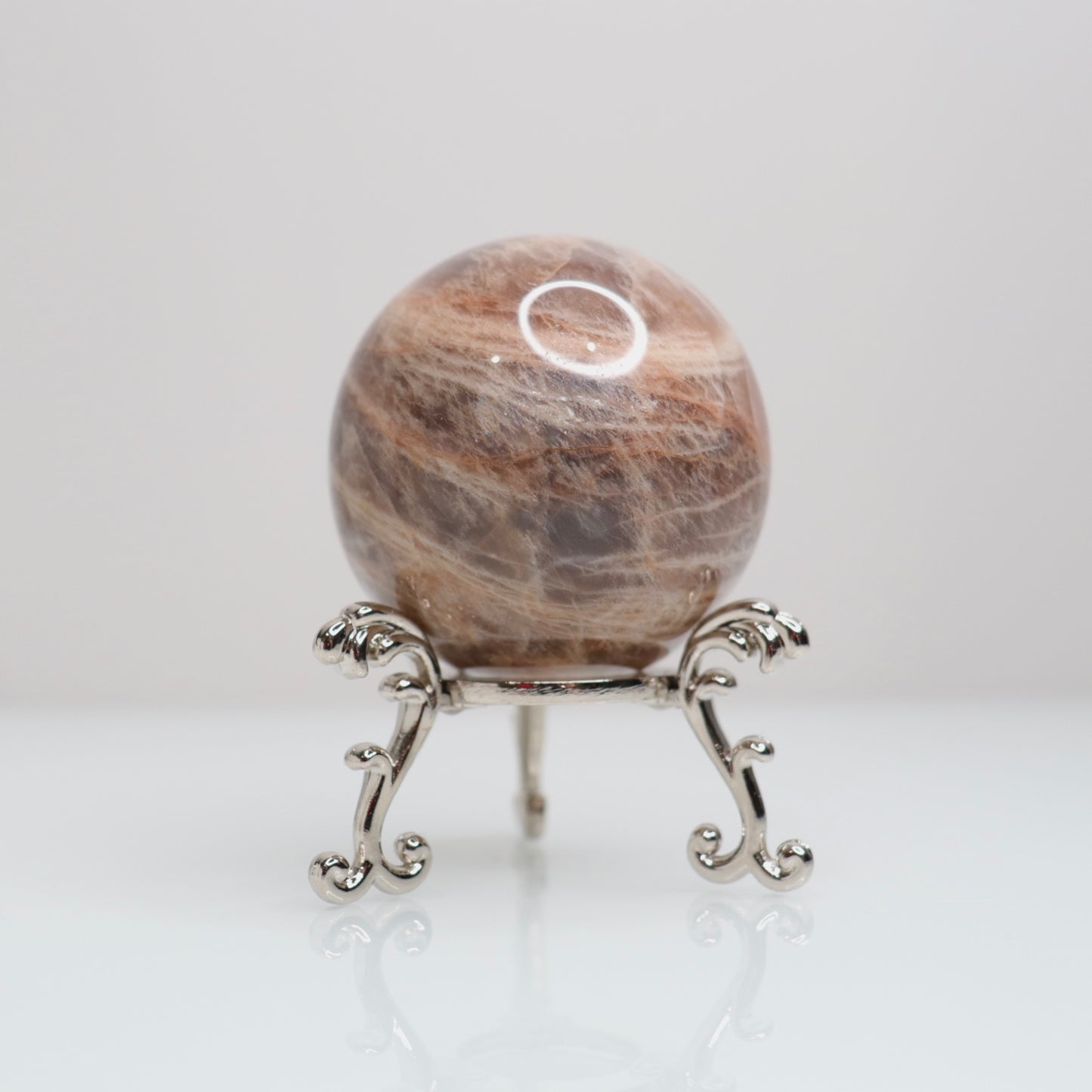 Peach Moonstone Sphere | 51