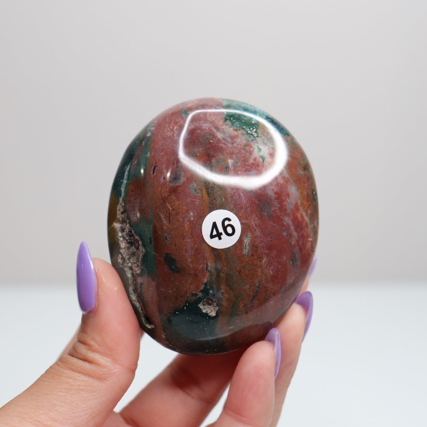 Ocean Jasper Palm Stone | 46