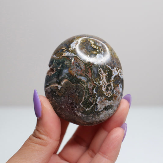Ocean Jasper Palm Stone | 40