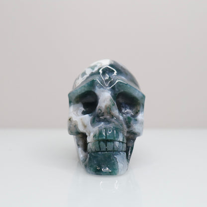 Moss Agate Skull | 3