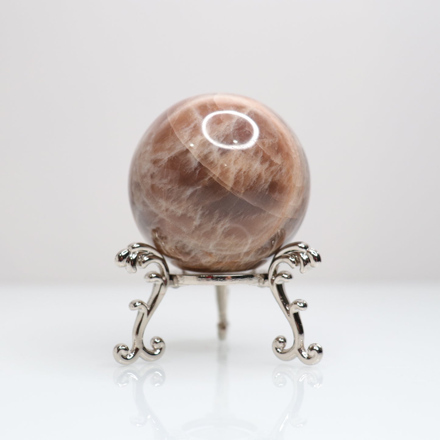 Peach Moonstone Sphere | 51