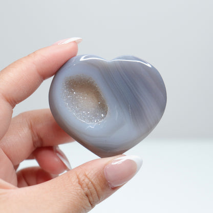 Druzy Agate Heart | 14