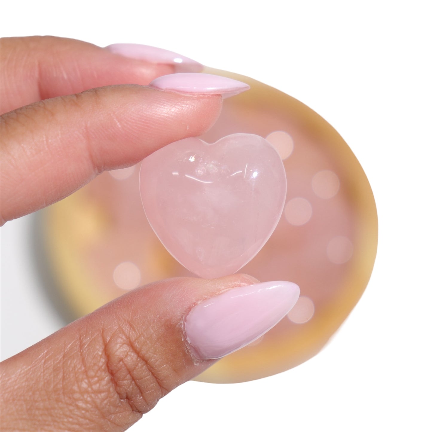 Rose Quartz Hearts