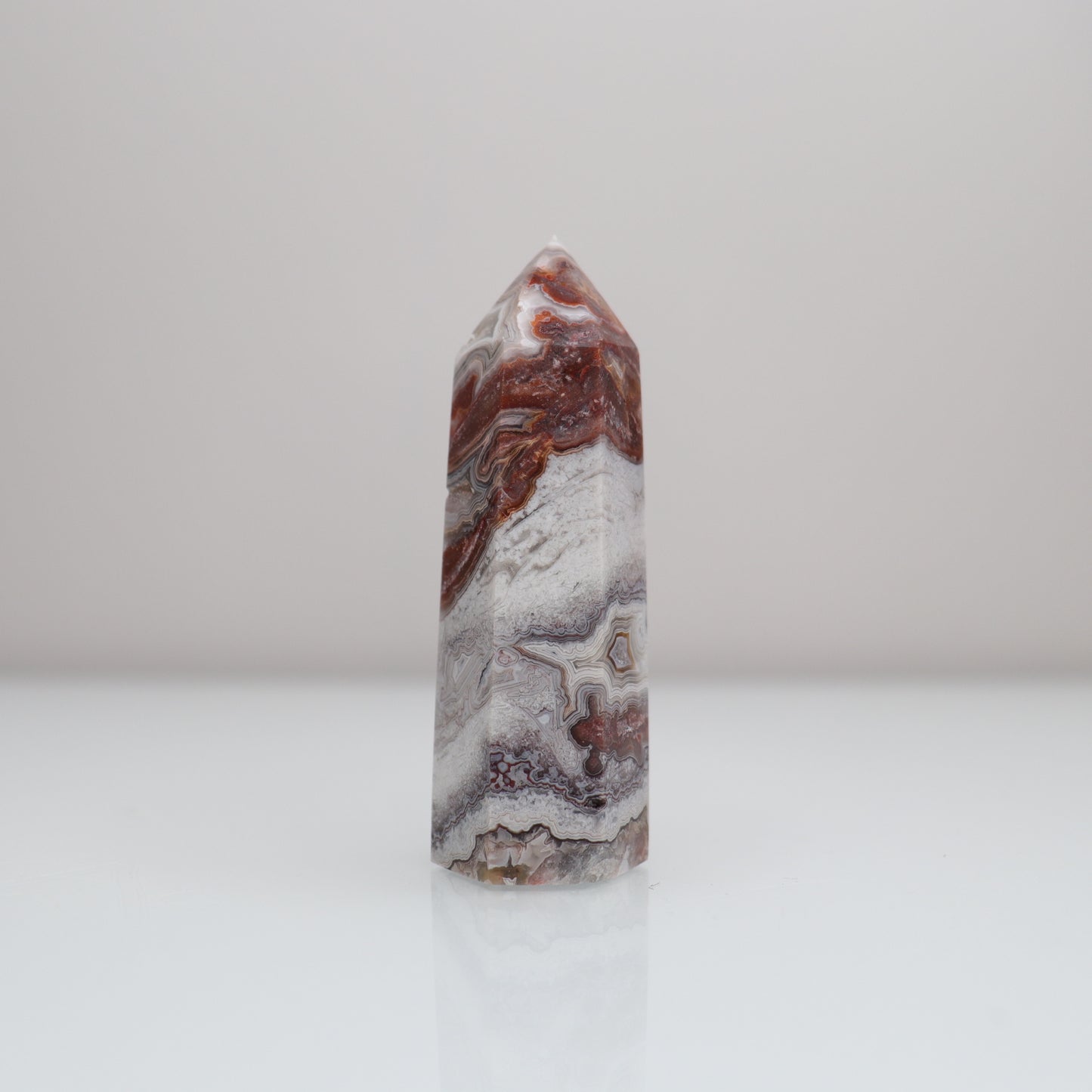 Crazy Lace Agate Tower 9
