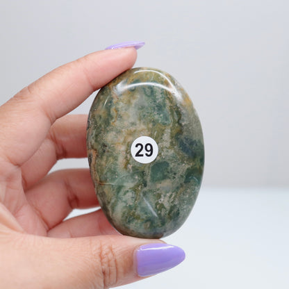Ocean Jasper Palm Stone | 29