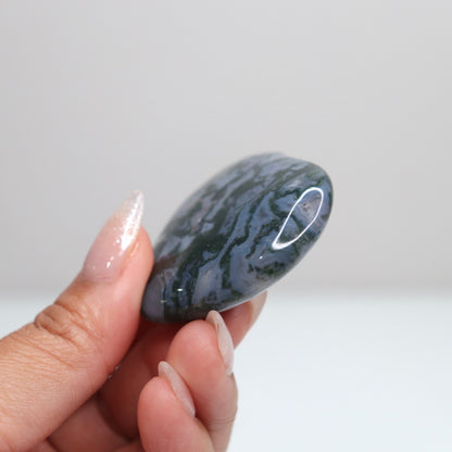 Moss Agate Heart | 57