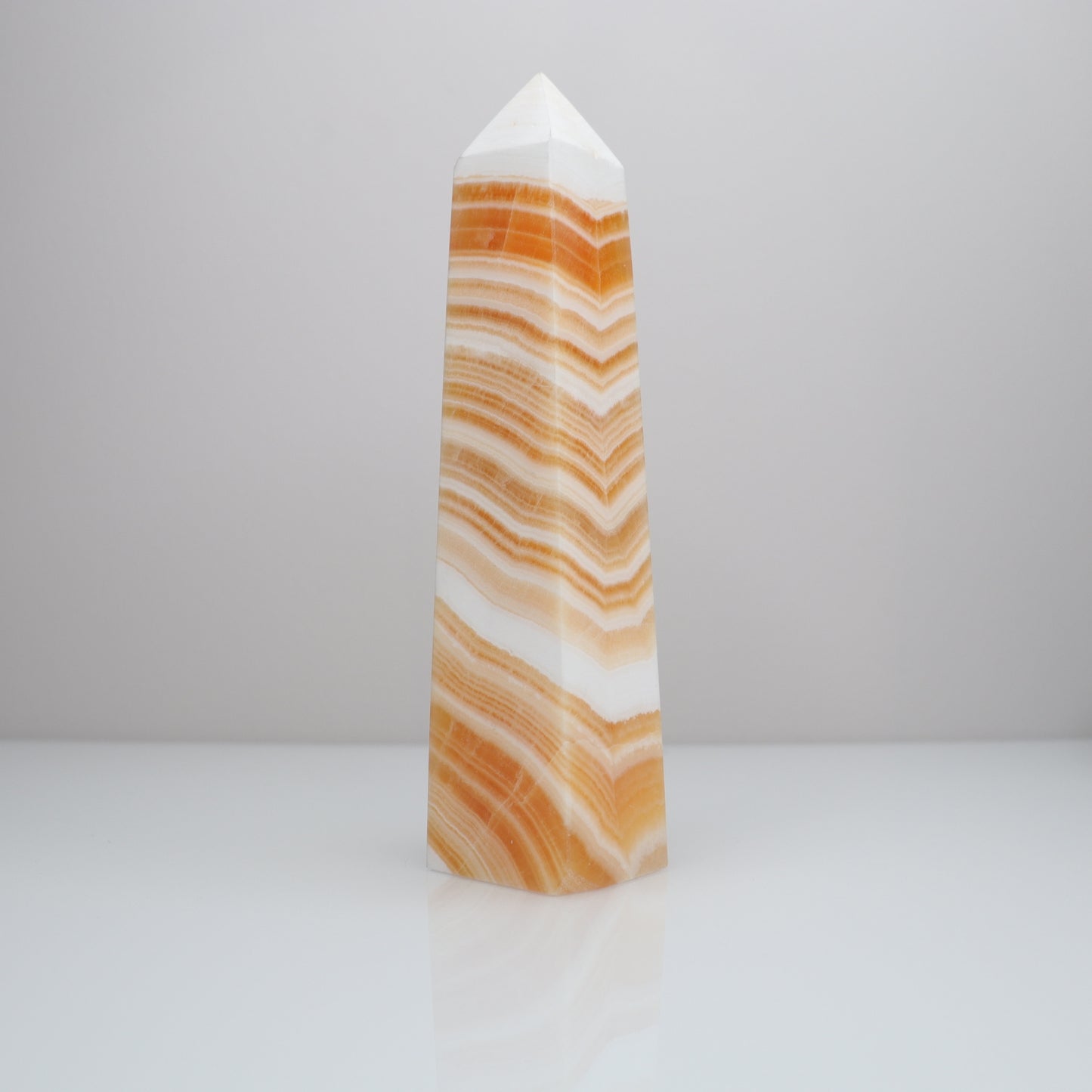 Orange Calcite Tower | Large*