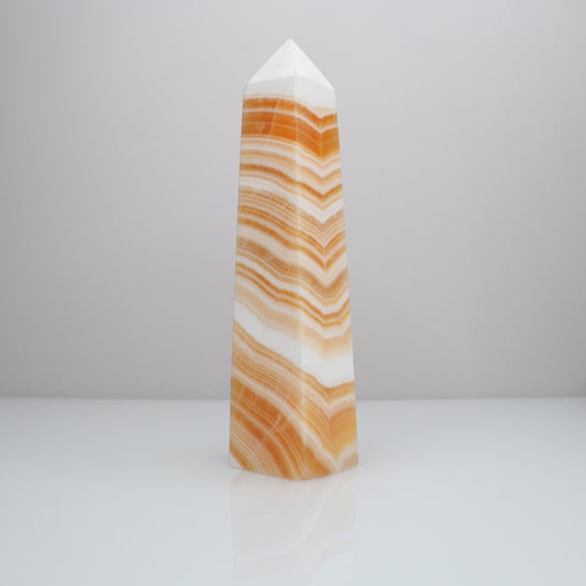Orange Calcite Tower | Large*