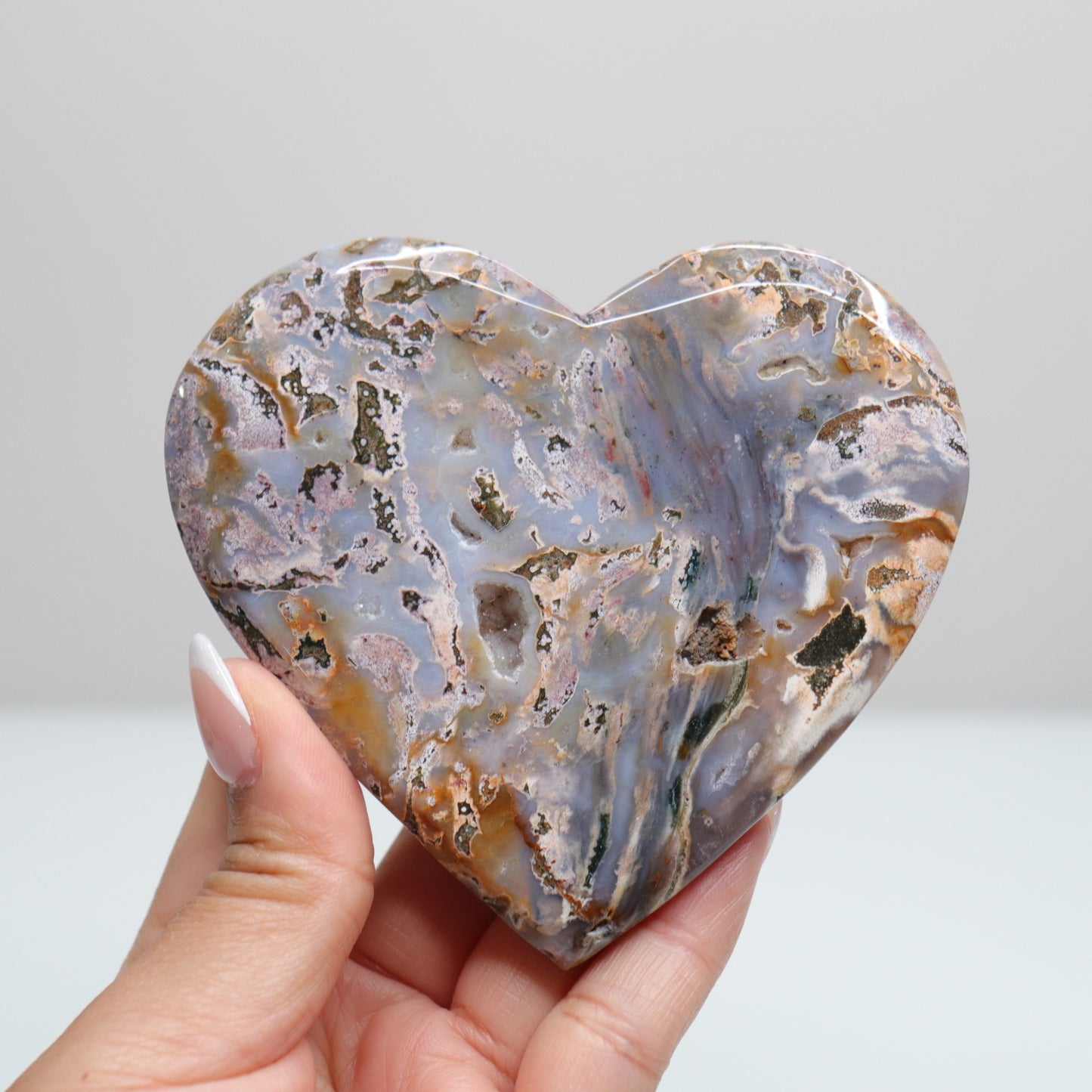 Sea Jasper Heart | A