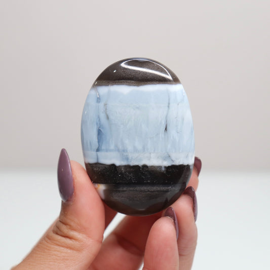 Blue Opal Palm Stone | 28