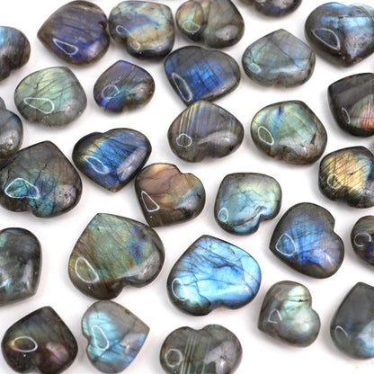 Labradorite Mini Hearts